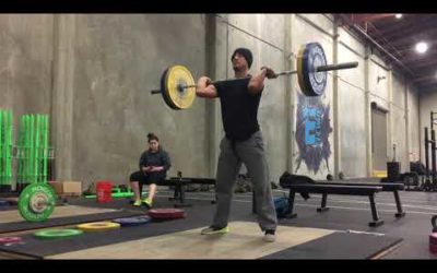 Hang Power Clean (Above Knee)