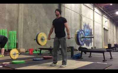 Hang Power Clean (Upper Thigh)