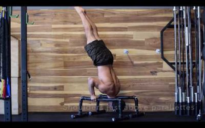 Parallette Shoulder Stand