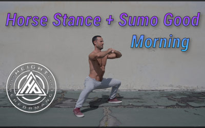 Horse Stance + Sumo Good Morning