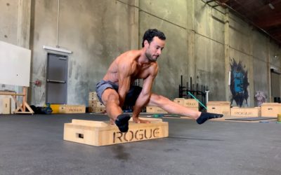 Straddle L-Sit – Elevated