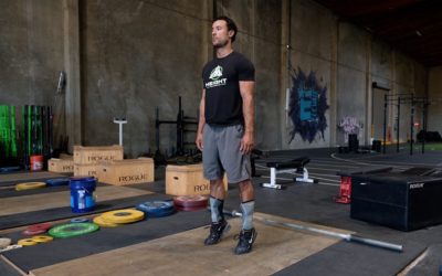 Weightlifting Footwork – Pulling to Receiving Position